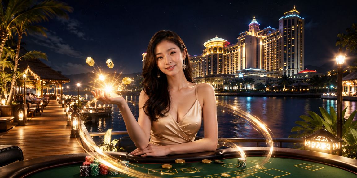 Suasana permainan baccarat di Genting Highlands melalui platform imaju88